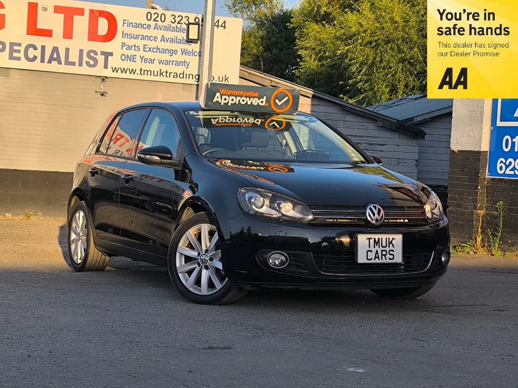 Volkswagen Golf 1.4 201111 5 Seats Ulez Fre Black