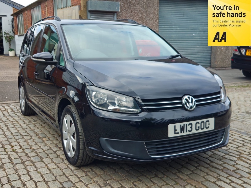 Volkswagen Touran 1.4 201313 7 Seats Mpv Fre Black