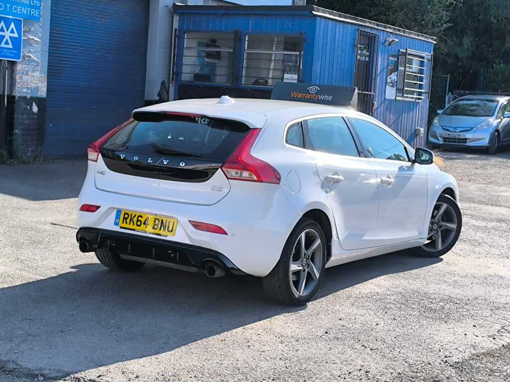 Volvo V40 1.6 201464 D2 R-design Nav 5 Se White #3