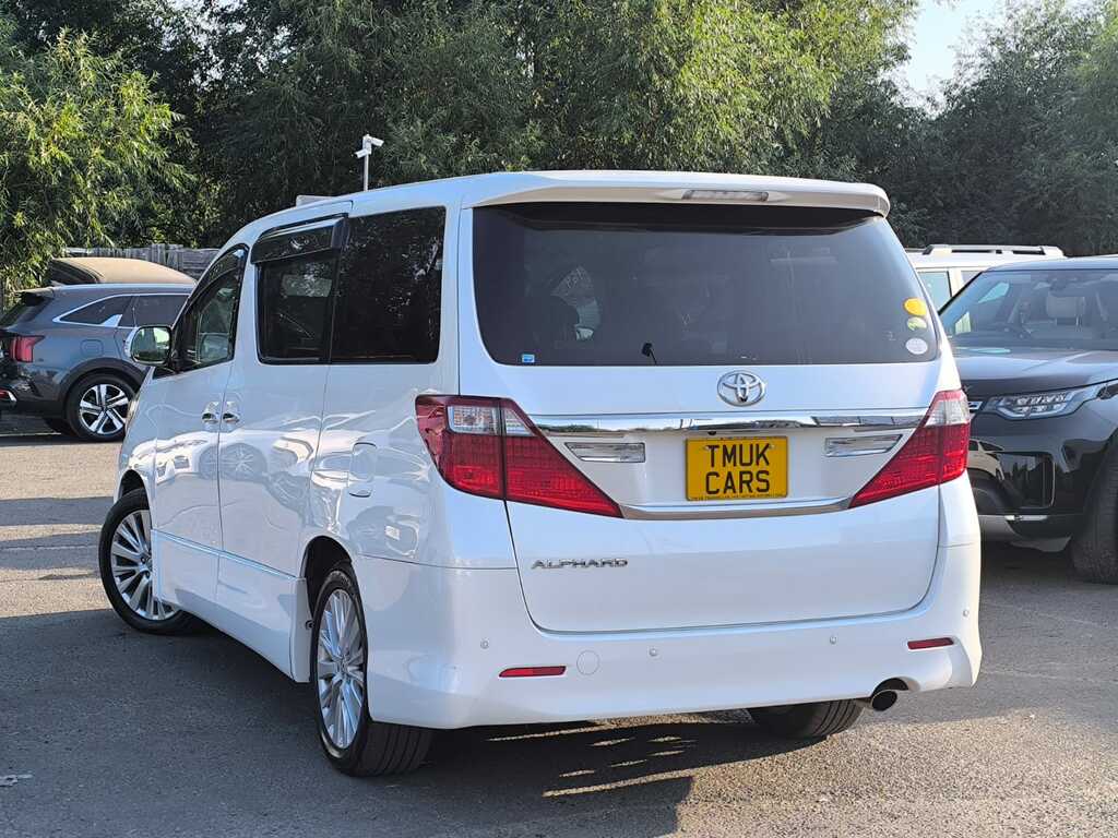Toyota Alphard 2.4 201313 8 Seats Mpv Roof Led Tv Ul White #4