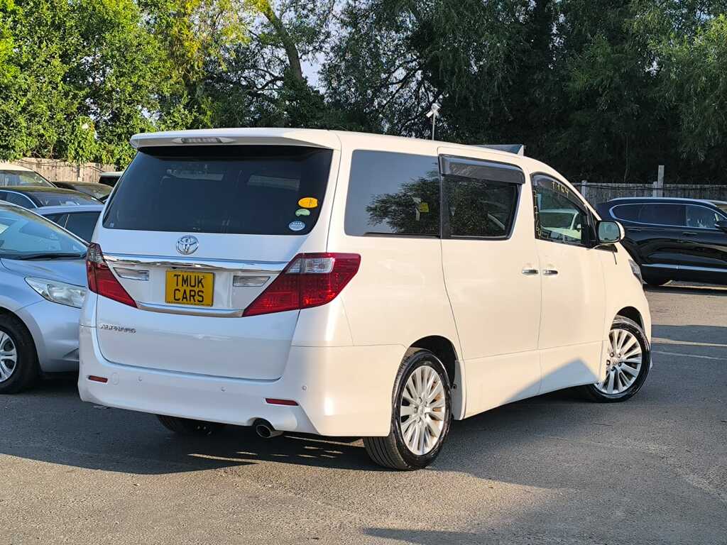 Toyota Alphard 2.4 201313 8 Seats Mpv Roof Led Tv Ul White #3