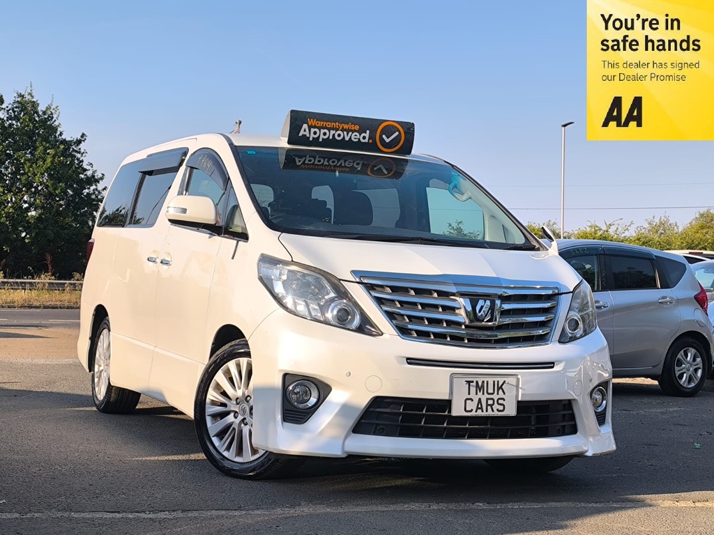 Toyota Alphard 2.4 201313 8 Seats Mpv Roof Led Tv Ul White