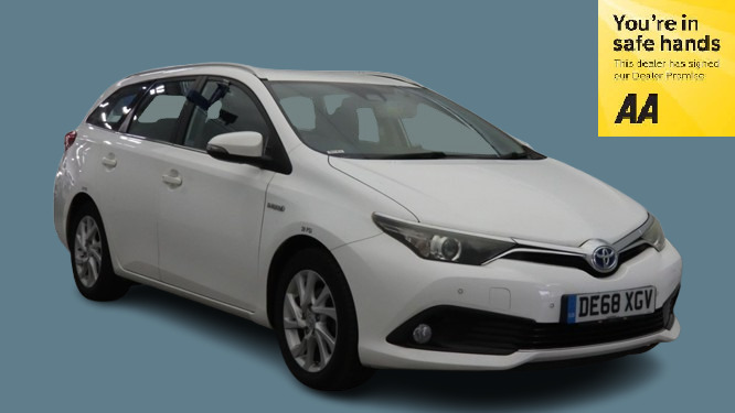 Toyota Auris 1.8 Hybrid 201969 Vvt-h Icon Tech Touring Sports White
