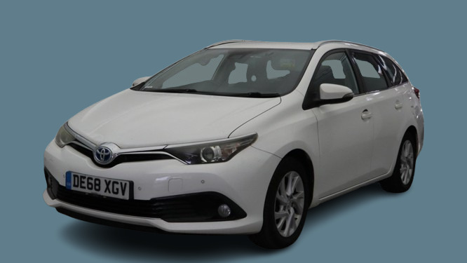 Toyota Auris 1.8 Hybrid 201969 Vvt-h Icon Tech Touring Sports White #2