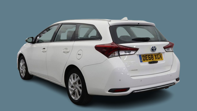 Toyota Auris 1.8 Hybrid 201969 Vvt-h Icon Tech Touring Sports White #4