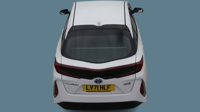 Toyota Prius 1.5 Cvt White #7