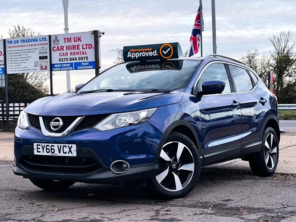 Nissan Qashqai 1.2 201666 Dig-t N-connecta Suv Blue #2