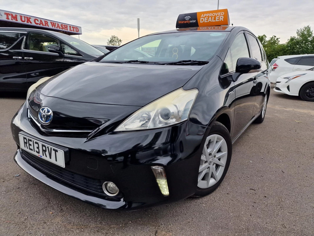 Toyota Prius+ 1.8 Hybrid 201313 7 Seats Mpv Ulez Free Imp Black #2