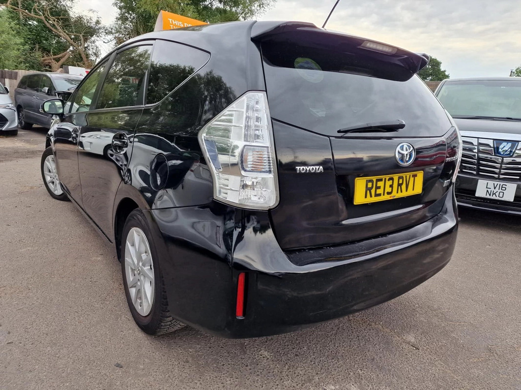 Toyota Prius+ 1.8 Hybrid 201313 7 Seats Mpv Ulez Free Imp Black #4