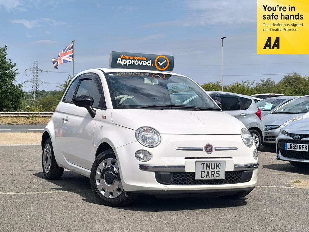 Fiat 500 1.2 201414 4 Seats Hatchbac White