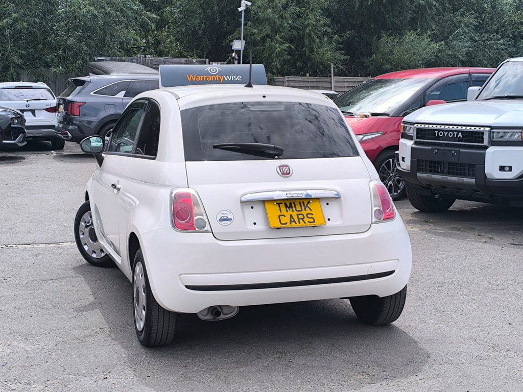 Fiat 500 1.2 201414 4 Seats Hatchbac White #4