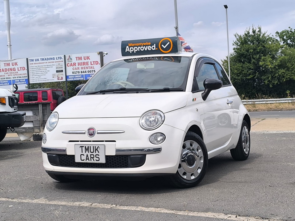 Fiat 500 1.2 201414 4 Seats Hatchbac White #2