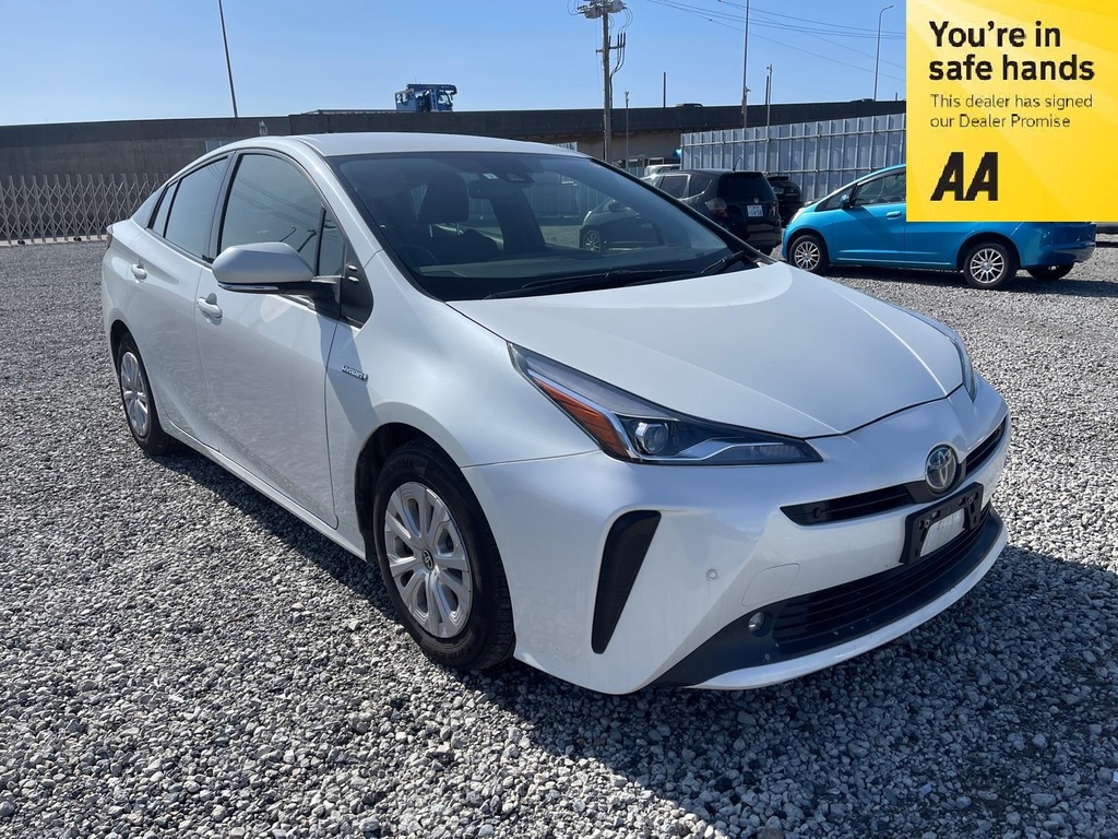 Toyota Prius 1.8 Hybrid 202020 Active 5 Seats Ulez Free White