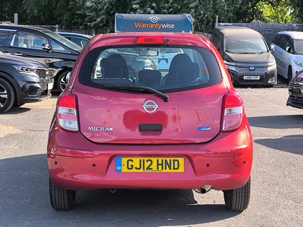 Nissan Micra Hatchback 1.2 12V Acenta Euro 5 201262 Blue #8
