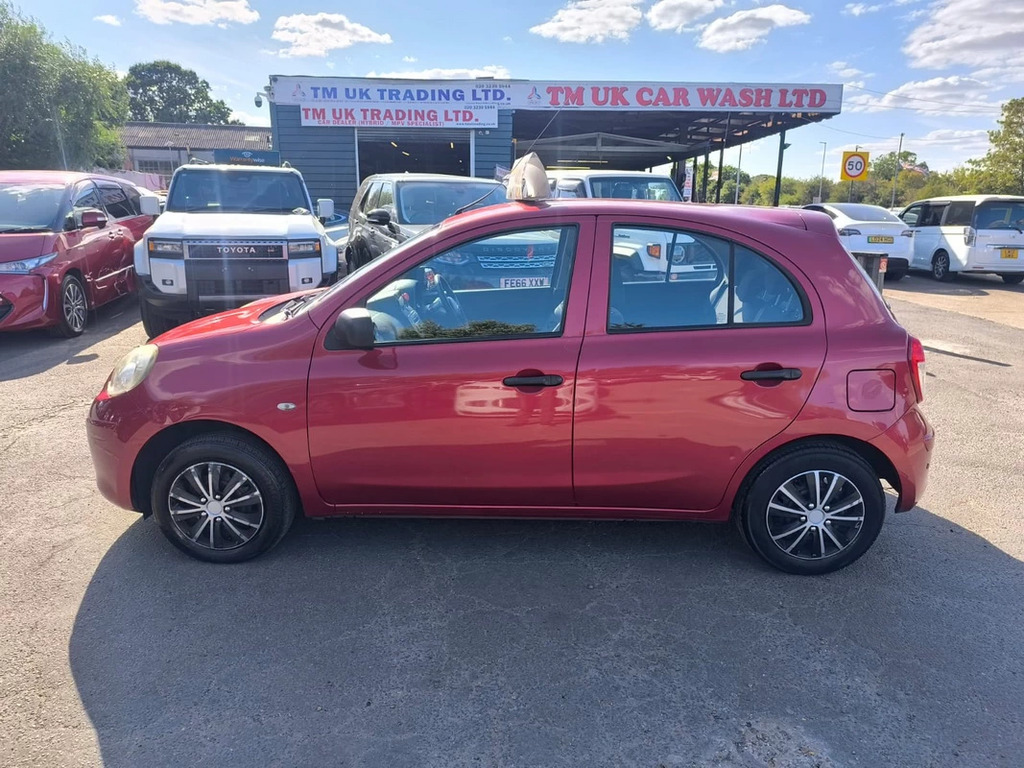 Nissan Micra 1.2 201212 12V Visia Hatchback Red #6