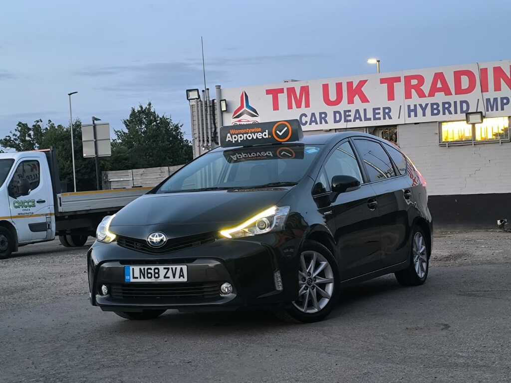Toyota Prius+ 1.8 Hybrid 201868 7 Seats Mpv Pco Ready Ulez Black #2