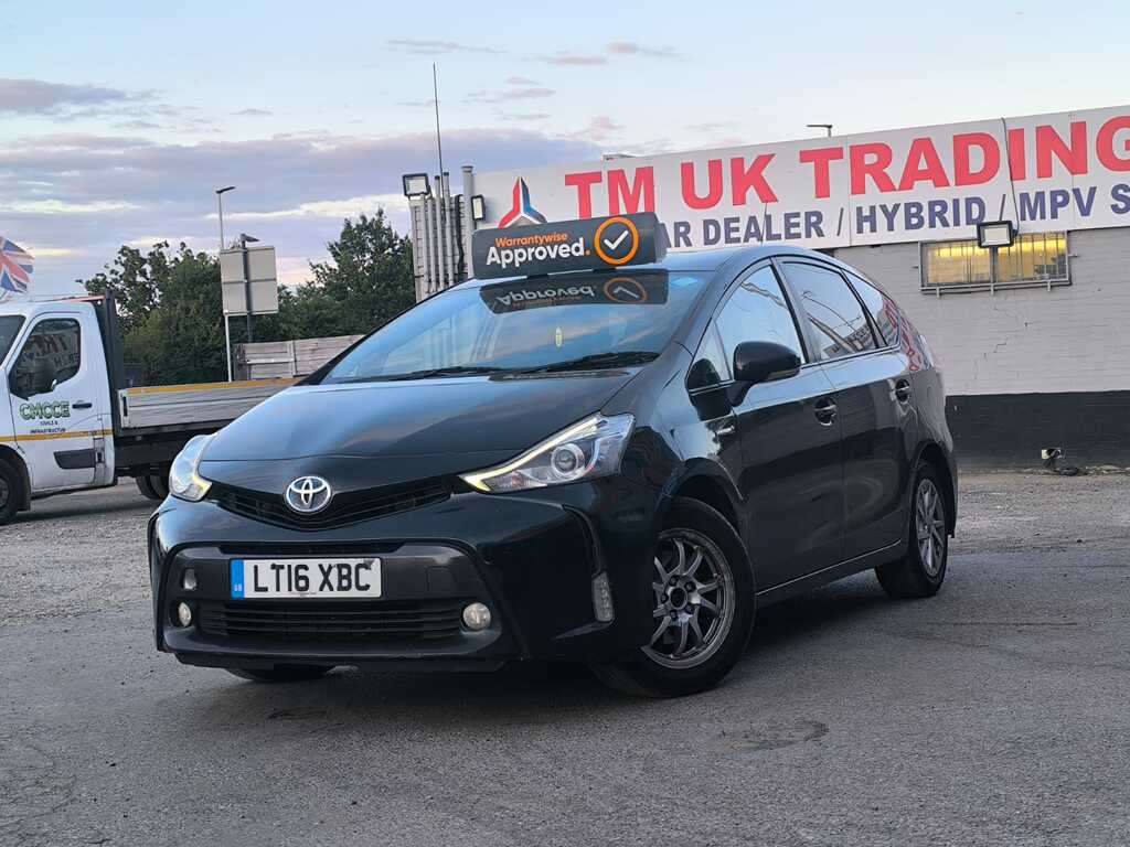 Toyota Prius+ 1.8 Hybrid 201616 7 Seats Mpv Pco Ready Ulez Black #2