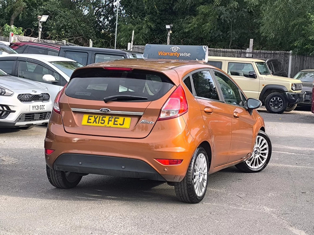 Ford Fiesta 1.6 201515 Tdci Econetic Titanium Yellow #3