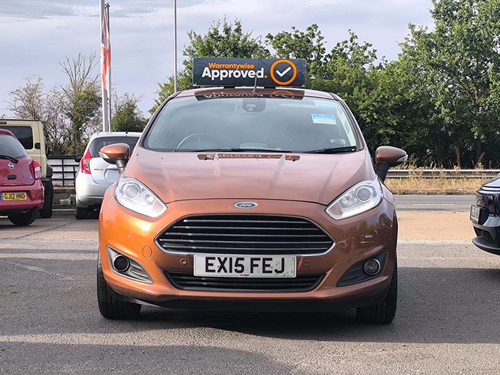 Ford Fiesta 1.6 201515 Tdci Econetic Titanium Yellow #6