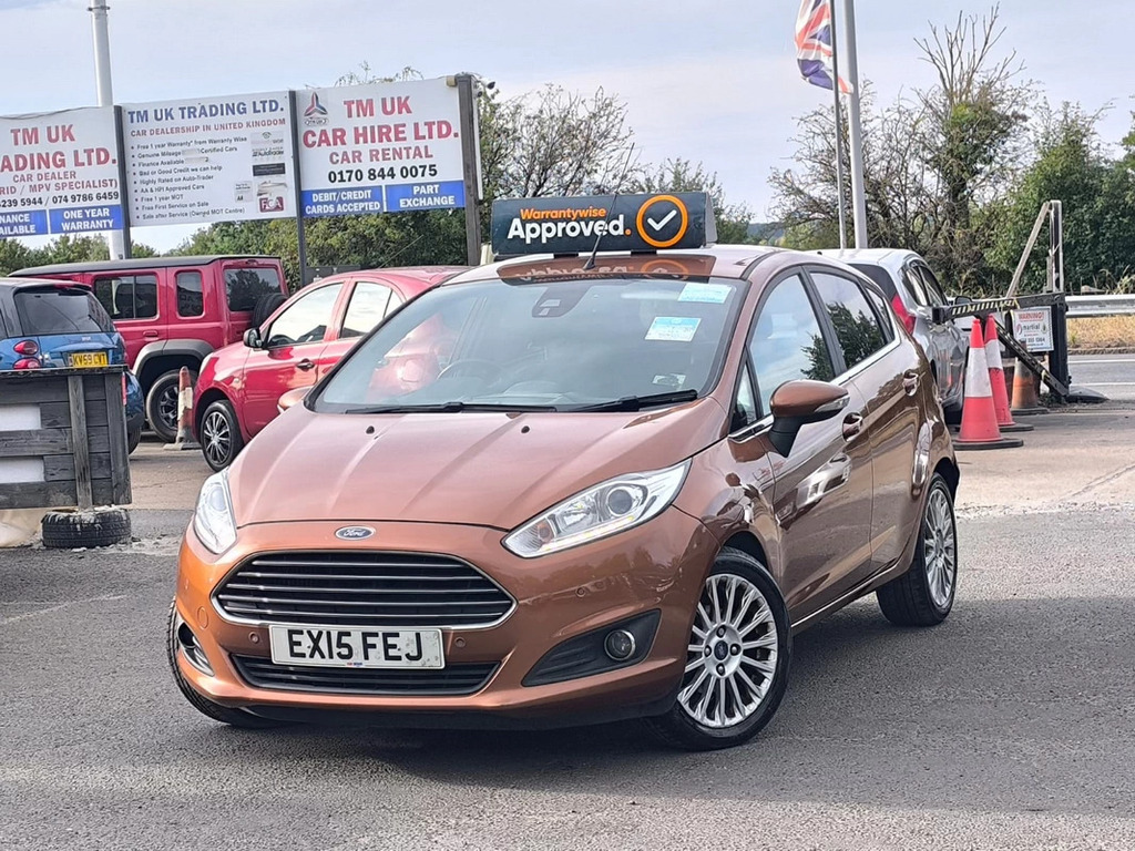 Ford Fiesta 1.6 201515 Tdci Econetic Titanium Yellow #2
