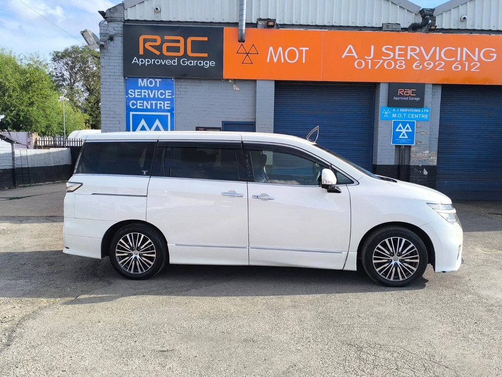 Nissan Elgrand 3.5 201868 7 Seats 2 Keys P White #5