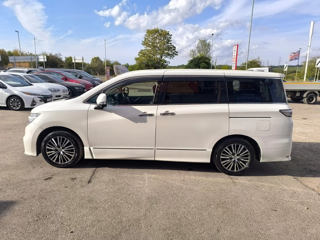 Nissan Elgrand 3.5 201868 7 Seats 2 Keys P White #6