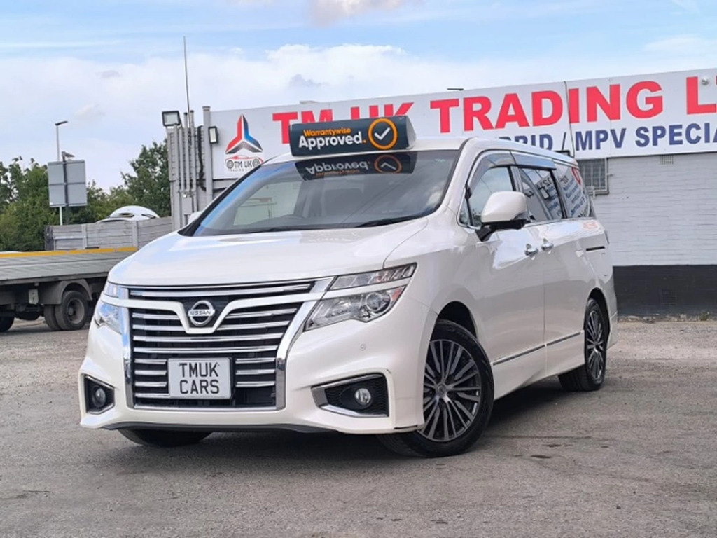 Nissan Elgrand 3.5 201868 7 Seats 2 Keys P White #2