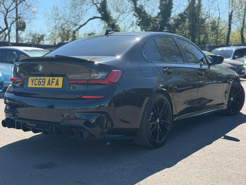 BMW 3 Series 2.0 201969 330I M Sport Saloon Black #3