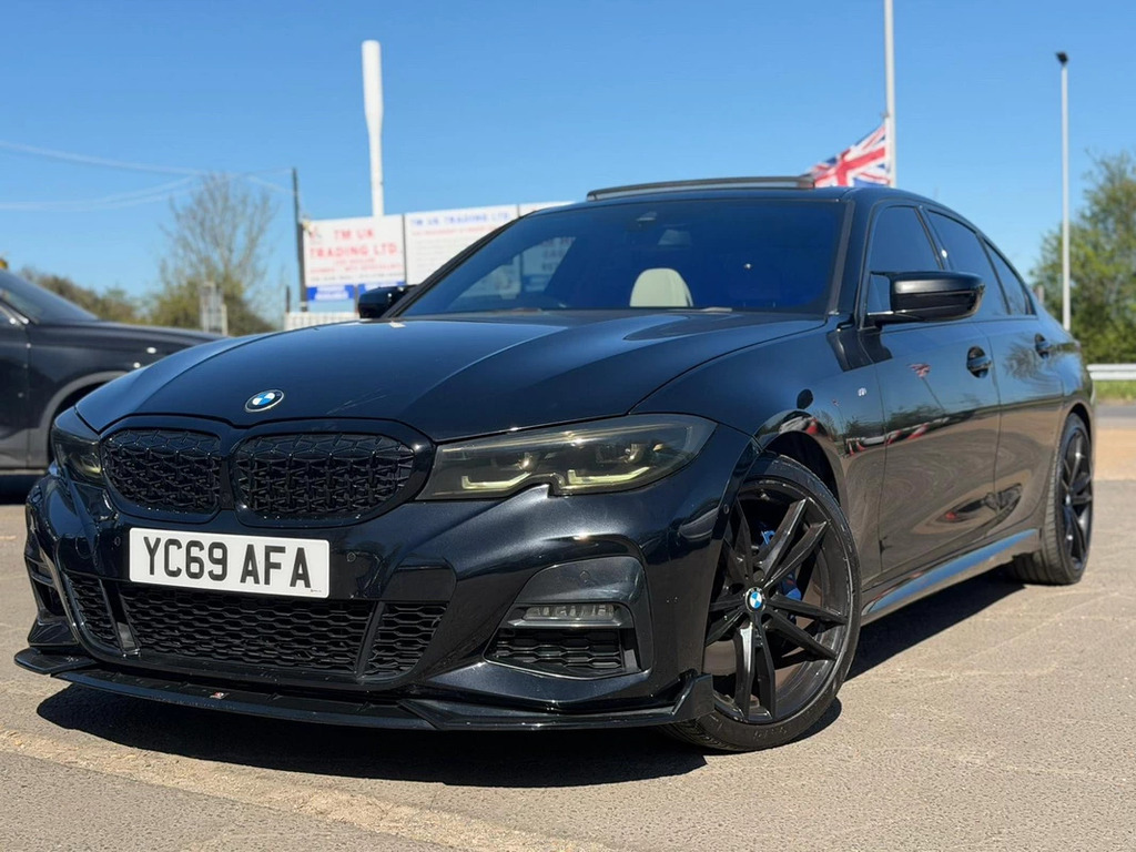 BMW 3 Series 2.0 201969 330I M Sport Saloon Black #2