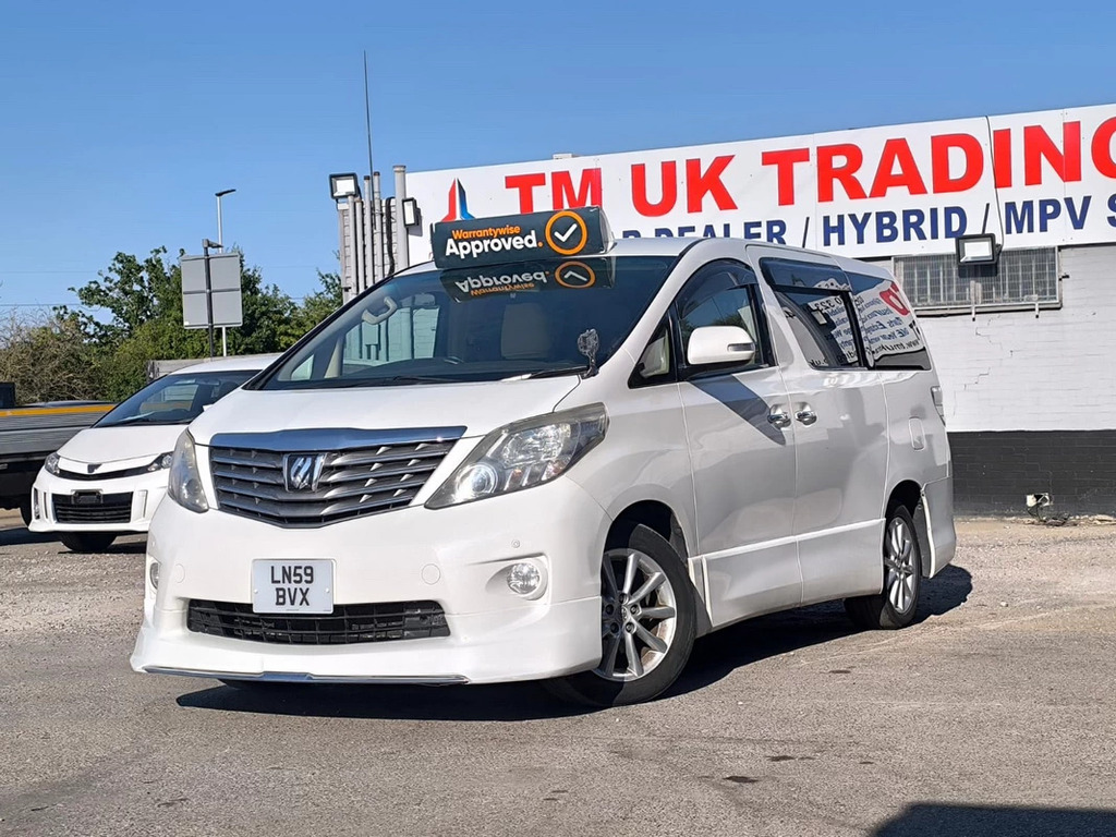 Toyota Alphard 2.4 201059 7 Seats Mpv Roof Led Tv Ul White #2