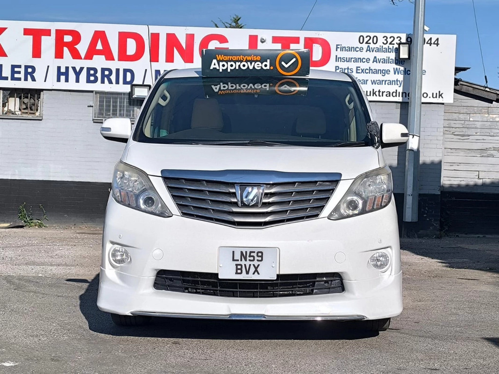 Toyota Alphard 2.4 201059 7 Seats Mpv Roof Led Tv Ul White #6