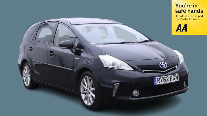 Toyota Prius+ 1.8 Hybrid 201262Vvti T-spirit 7 Seats 2 Key Black