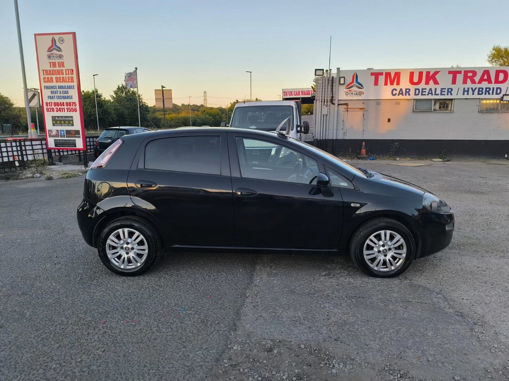 Fiat Punto 1.4 Gbt Euro 5 Ss White #4