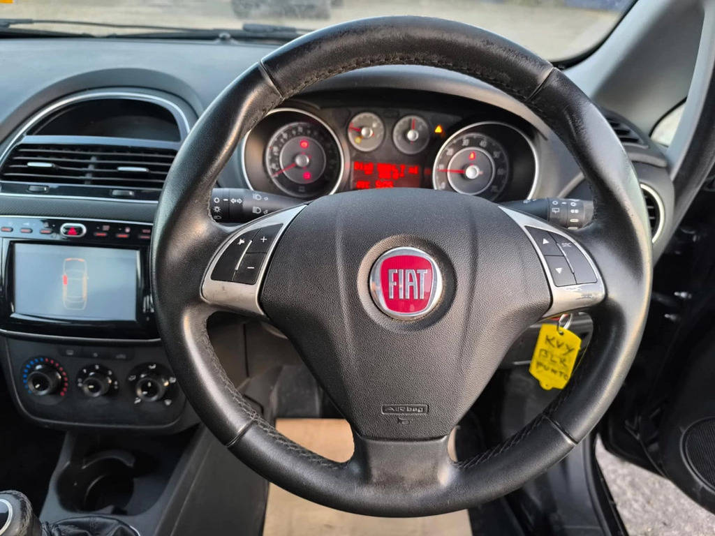 Fiat Punto 1.4 Gbt Euro 5 Ss White #14