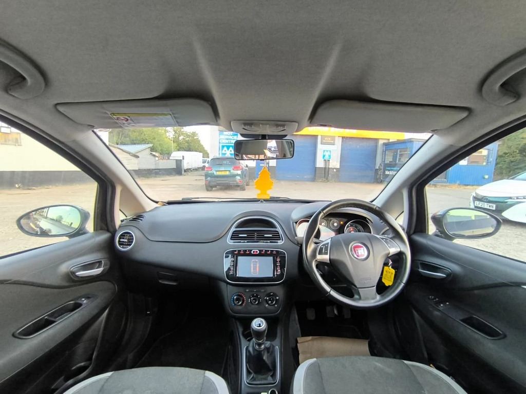 Fiat Punto 1.4 Gbt Euro 5 Ss White #12