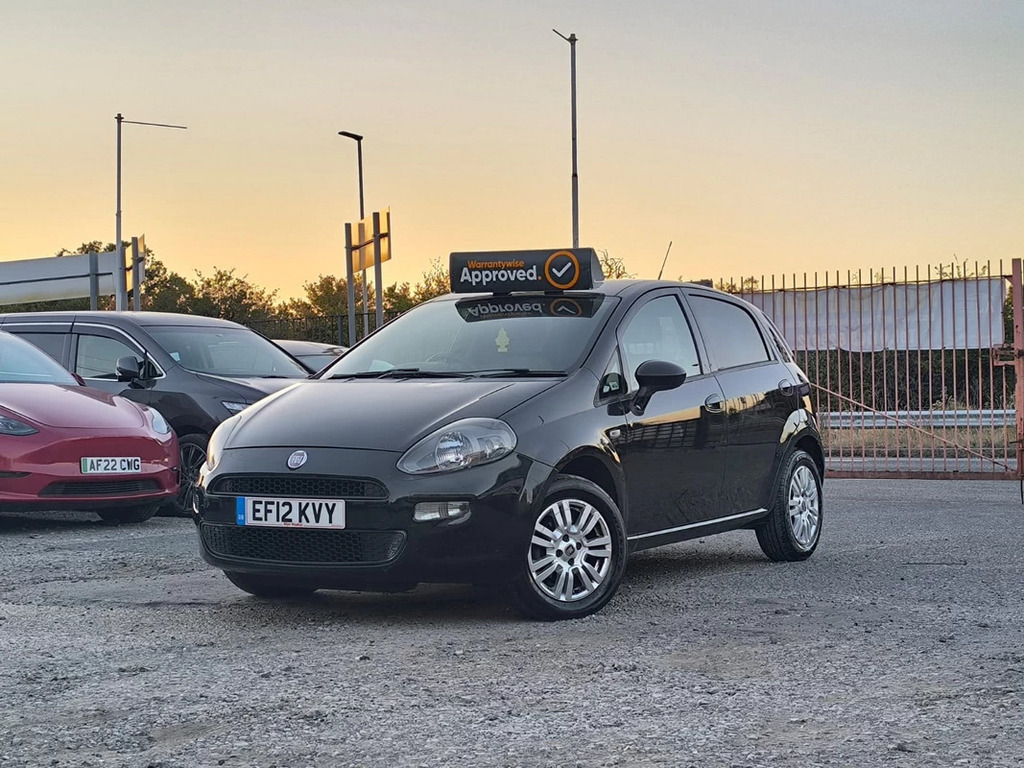 Fiat Punto 1.4 Gbt Euro 5 Ss White #1
