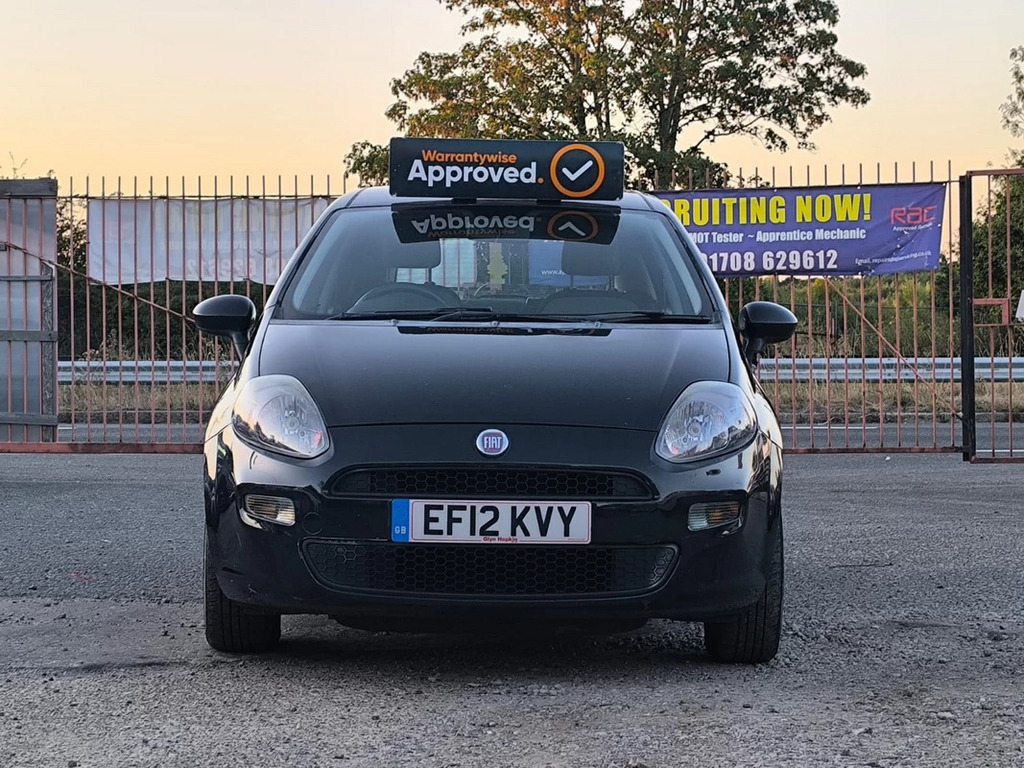 Fiat Punto 1.4 Gbt Euro 5 Ss White #6