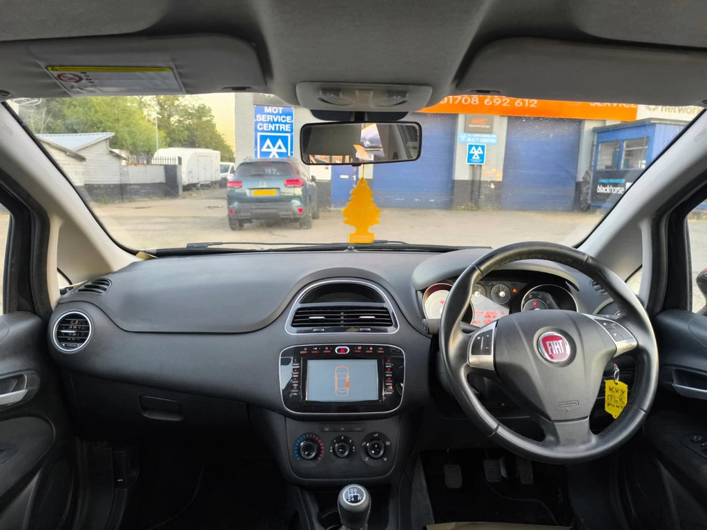 Fiat Punto 1.4 Gbt Euro 5 Ss White #13