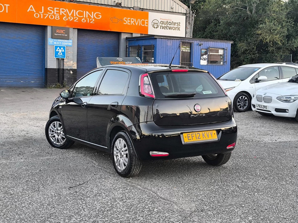 Fiat Punto 1.4 Gbt Euro 5 Ss White #3