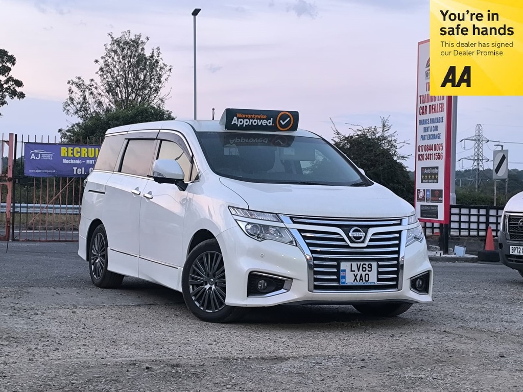Nissan Elgrand 3.5 202069 7 Seats Premium Edition 4W White