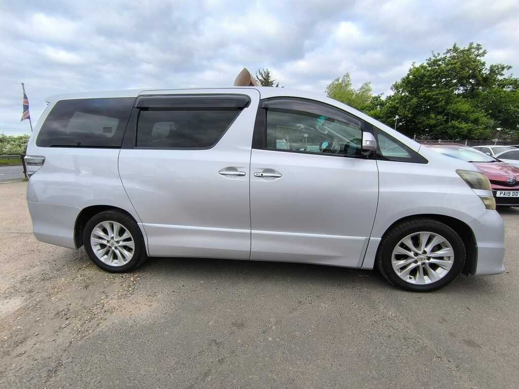 Toyota Vellfire 2.4 201160 7 Seats Ulez Fre LX60JAO Silver #5