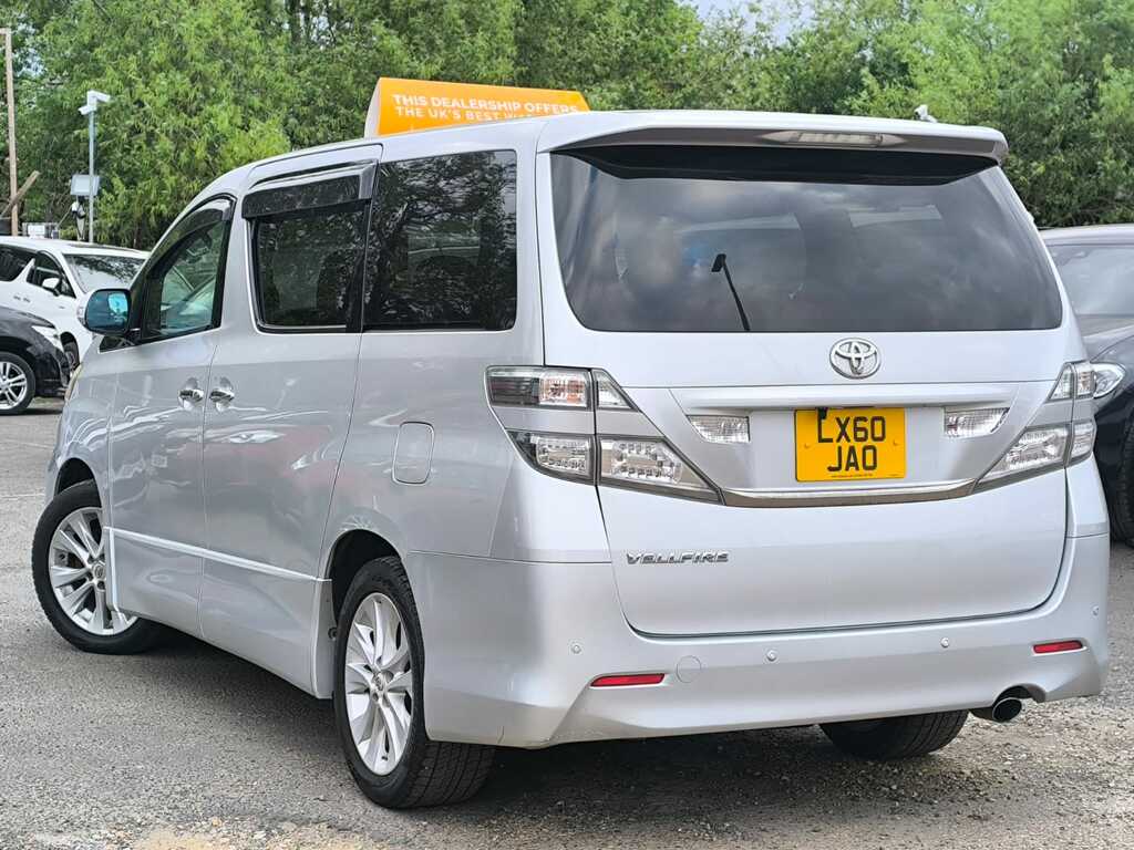 Toyota Vellfire 2.4 201160 7 Seats Ulez Fre LX60JAO Silver #4