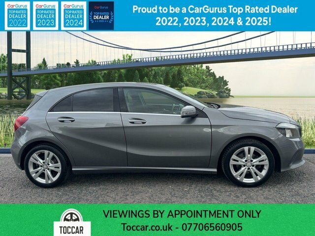 Mercedes-Benz A Class 1.5 A180d Sport Hatchback Euro 6 GM16PZX Grey #2