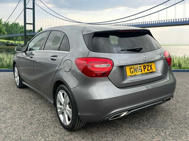 Mercedes-Benz A Class 1.5 A180d Sport Hatchback Euro 6 GM16PZX Grey #5