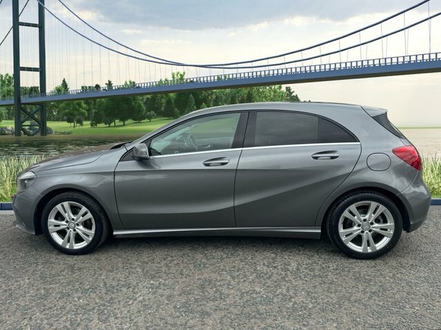 Mercedes-Benz A Class 1.5 A180d Sport Hatchback Euro 6 GM16PZX Grey #6
