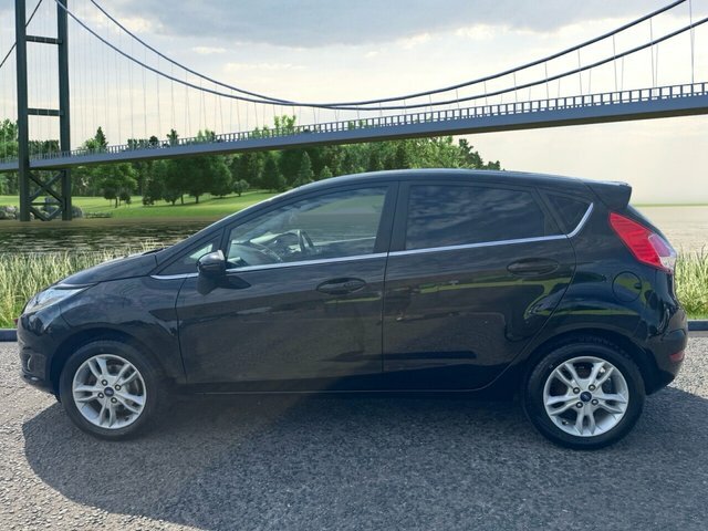 Ford Fiesta 1.25 Zetec Hatchback Euro 6 82 NJ17NMA Black #6