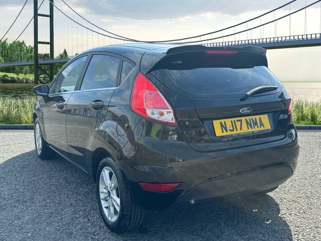 Ford Fiesta 1.25 Zetec Hatchback Euro 6 82 NJ17NMA Black #5