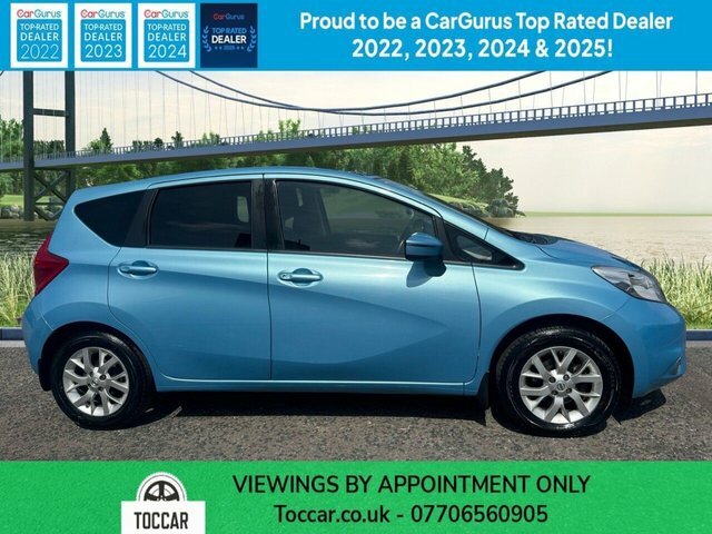 Nissan Note 1.2 Acenta Hatchback Euro 6 S S Blue #2
