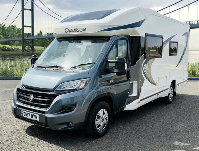 Fiat Ducato Chausson Motorhome 2.3 - 4 Berth 4 Trav Grey #6