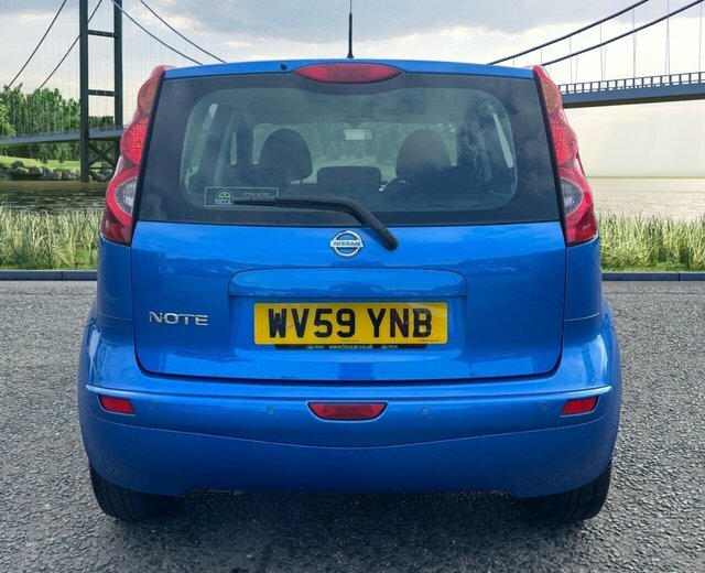Nissan Note 1.6 16V Acenta Hatchback Euro 4 1 Blue #4